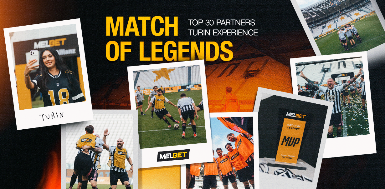 The First Stage of the MelBet Beyond Limits Competition Has Concluded Top 30 Partners Played a Match of Legends May 18 20 2026 Turin Italy banner